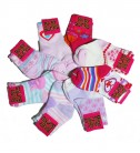 出口日本原單BABYSOCKS女寶寶童襪-五雙特價$120(隨機出貨) 