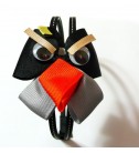 Angry Birds 憤怒鳥純手工髮圈/髮箍-黑色