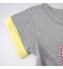 台灣製棒棒糖短袖T恤-灰