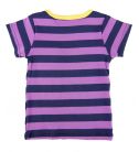 台灣製條紋短袖T恤-紫