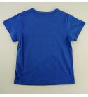 台灣製印花短袖T恤-藍