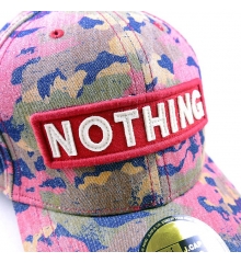 韓國製棒球帽-NOTHING
