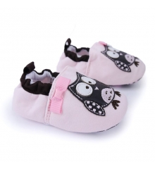 可愛貓頭鷹造型寶寶鞋/嬰兒鞋/學步鞋