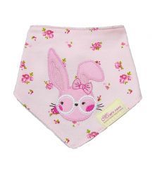 【特價】三角領巾‧口水巾-可愛兔兔