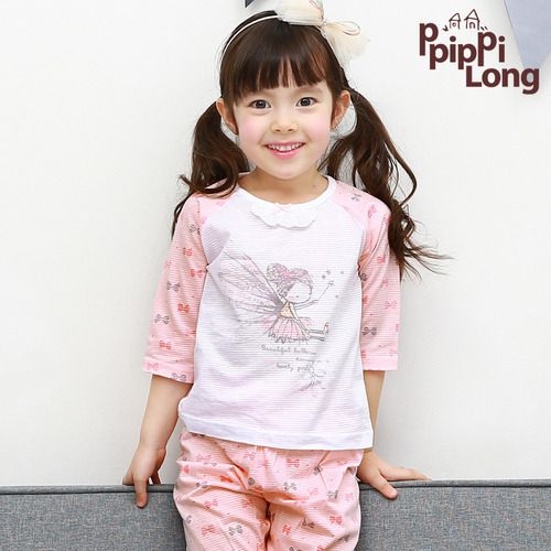 韓國製七分袖家居服-PPIPPILONG(夢幻仙女)