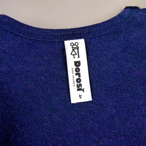 韓國製印花長袖上衣