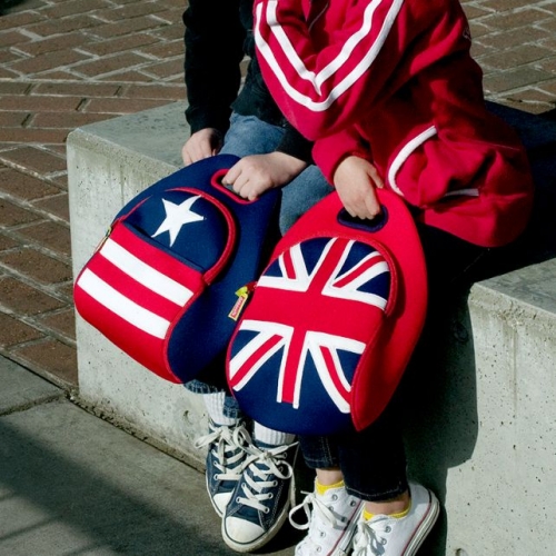 美國Dabbawalla Bags瓦拉包 兒童手提包(英國國旗)