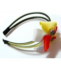 Angry Birds 憤怒鳥純手工髮圈/髮箍-黃色