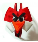 Angry Birds 憤怒鳥純手工髮圈/髮箍-紅色 