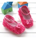 ZARA BABY 桃紅玫瑰小公主寶寶鞋/嬰兒鞋/學步鞋