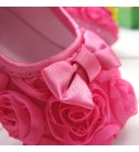 ZARA BABY 桃紅玫瑰小公主寶寶鞋/嬰兒鞋/學步鞋