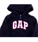 babyGap 經典深藍色連帽長袖外套(12-18M)