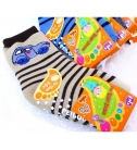 台灣製貝柔小汽車寶寶中筒襪(3-5歲13~15cm)三雙花色不同隨機配色