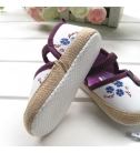 carter's 可愛花朵女寶寶鞋/嬰兒鞋/學步鞋(紫)