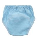 毛巾料卡通印花寶寶三層學習褲(90/95/100cm)藍條橫紋