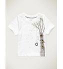 2012夏款babyGap小樹屋印花短袖T恤(3-6M)(18-24M)