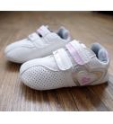 GUESS 米白粉紅愛心寶寶鞋/學步鞋/嬰兒鞋