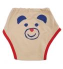 純棉卡通印花寶寶三層學習褲(100cm/16kg)紅鼻藍熊