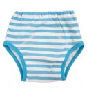 純棉卡通印花寶寶三層學習褲(100cm/16kg)藍白橫條