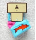 babyGap寬口反摺無束痕童襪(6-12M)可愛小鯊魚(3)