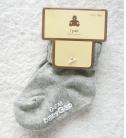 babyGap寬口反摺無束痕童襪-灰色(0-6M)