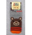 【KID'S BASIC】可愛卡通彈性前側印花水手襪/直板襪(15-19cm)動物系K