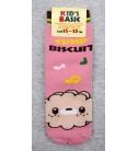 【KID'S BASIC】可愛卡通彈性前側印花水手襪/直板襪(15-19cm)冰淇淋系B