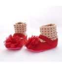 英國品牌 NEXT 紅花襪套寶寶鞋/嬰兒鞋/學步鞋
