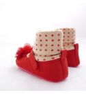 英國品牌 NEXT 紅花襪套寶寶鞋/嬰兒鞋/學步鞋