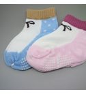 ▲藍色/粉色淑女款嬰兒造型襪(兩雙一組)