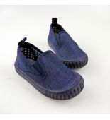兒童帆布鞋(深藍)