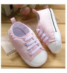 OLD NAVY 經典款帆布寶寶鞋/嬰兒鞋/學步鞋(粉色)