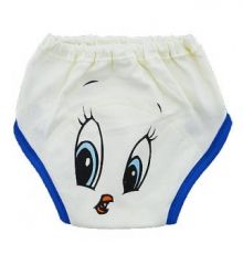 純棉卡通印花寶寶三層學習褲(95cm/14kg)寶寶鴨鴨
