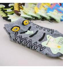 台灣製兒童船型襪(5~8歲)-小鱷魚