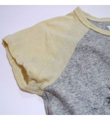 韓國製超柔軟100%棉短袖上衣-獨角仙