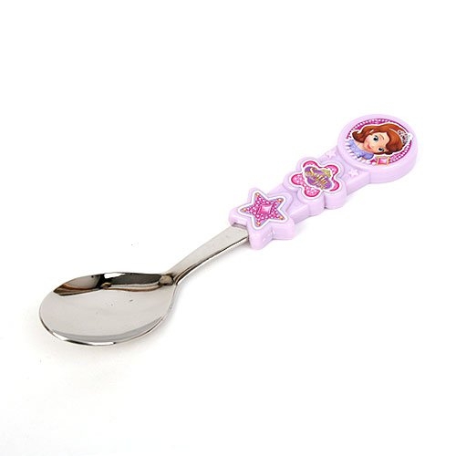 韓國製小公主蘇菲亞兒童不銹鋼餐具-湯匙