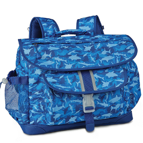 美國Bixbee迷彩系列-藍海群鯊輕量舒壓背/書包【大童】