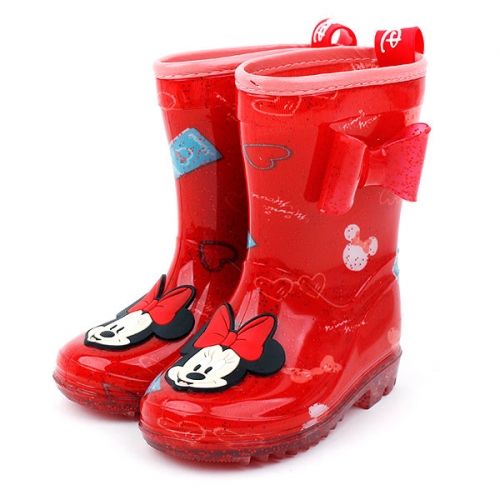 韓國winghouse迪士尼系列米妮-兒童造型雨鞋/雨靴【MK0177】