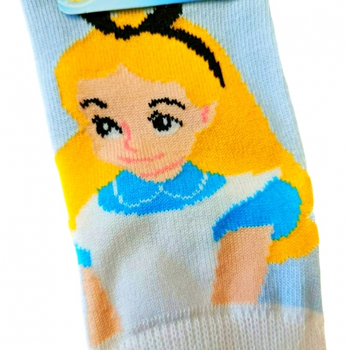 正韓襪子/韓國製卡通襪/船形襪/兒童襪-愛麗絲