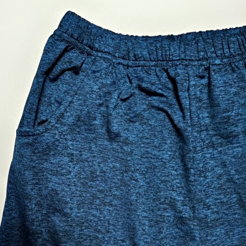 大童運動短褲-藍色