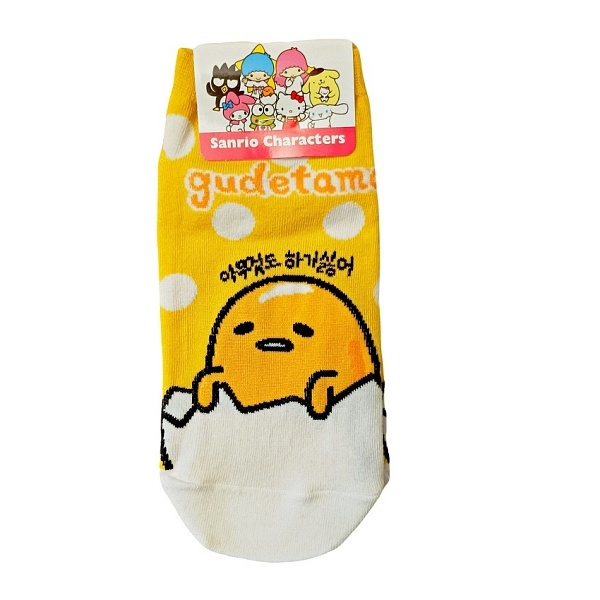韓國製卡通兒童襪-蛋黃哥