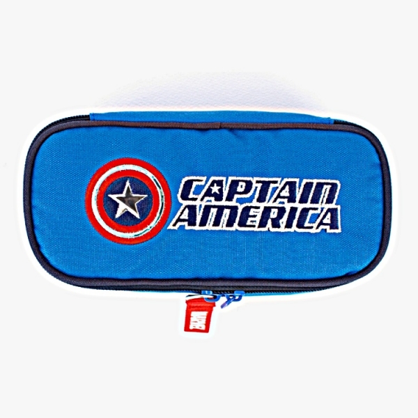 韓國MARVEL英雄系列鉛筆袋/拉鍊袋-美國隊長Captain America