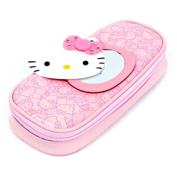 韓國Hello Kitty鏡子筆袋 / 鉛筆盒【HK0022】