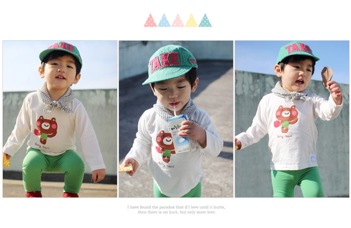 韓國製TAKE寶寶遮陽帽(軟式帽沿，安全舒適)