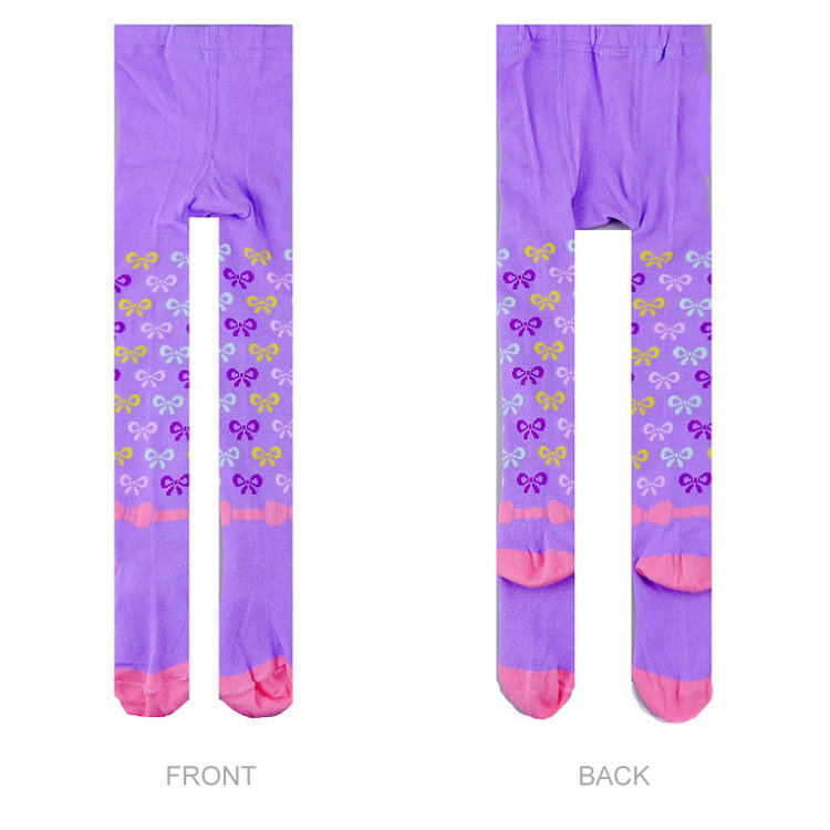 造型褲襪-粉色蝴蝶結