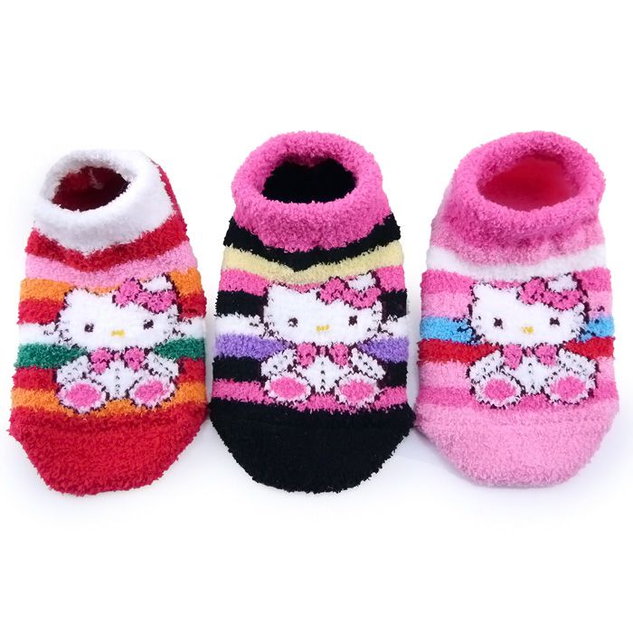 韓國製HELLO KITTY保暖襪-S